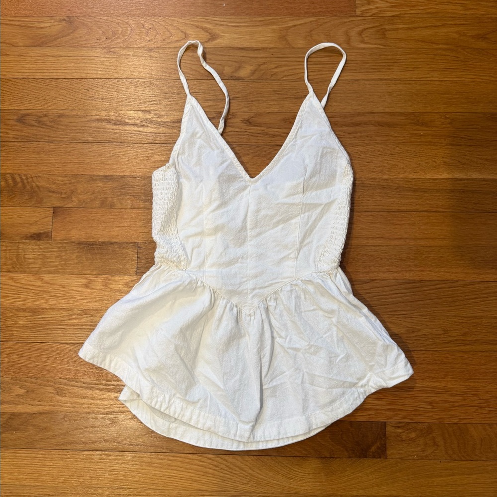 Free People Women's Ivory Short Set - Picture 5 of 9